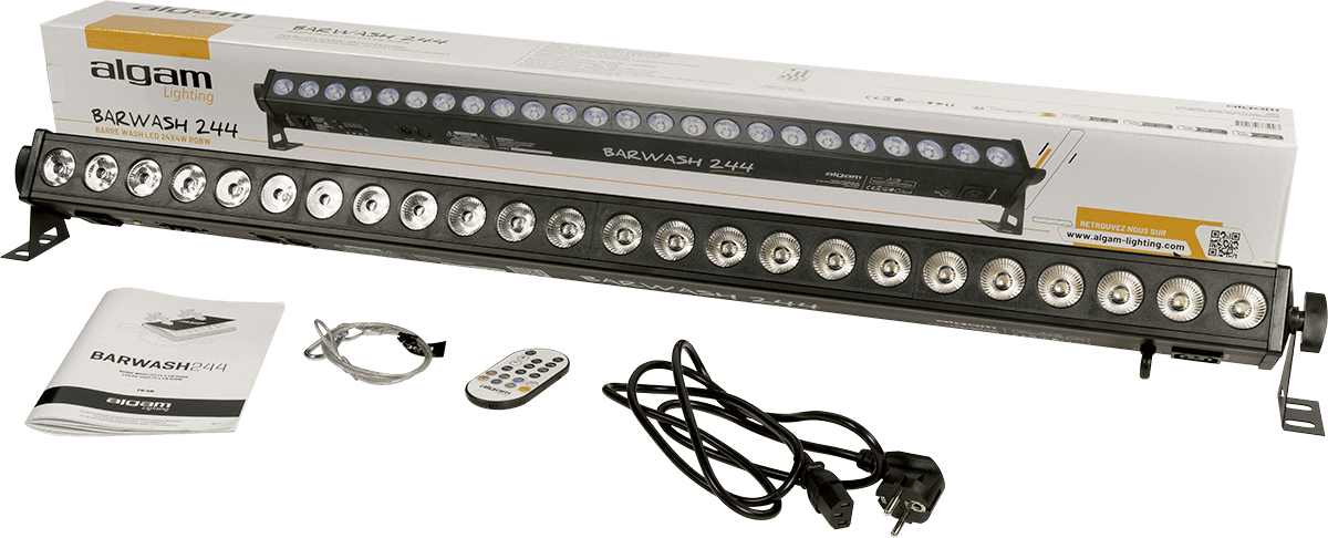 BARWASH 244 LED bar 24 x 4W RGBW