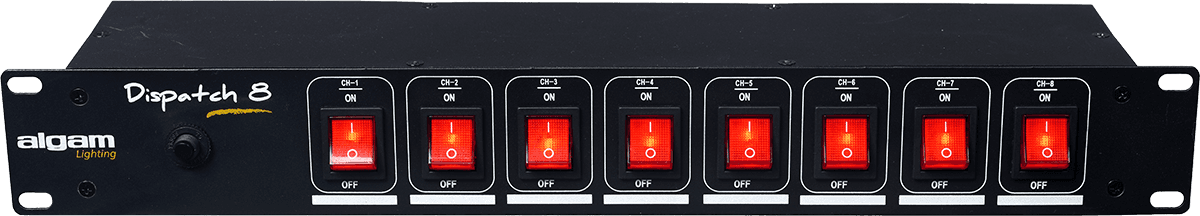 8-channel rack-mountable dispatch