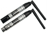 Wireless DMX transmitter + receiver pack