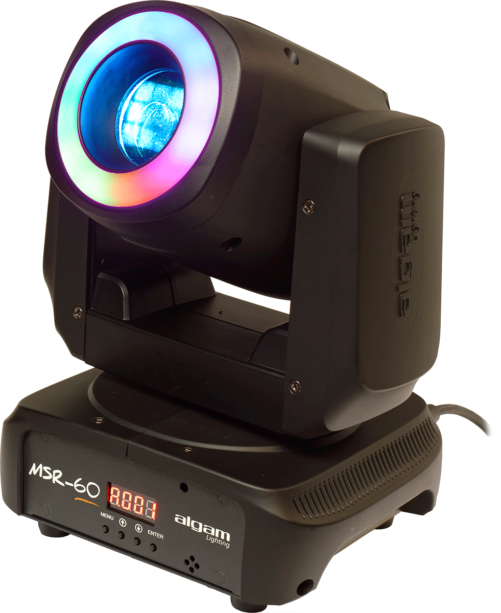 MSR60 Spot led 60W head + led ring