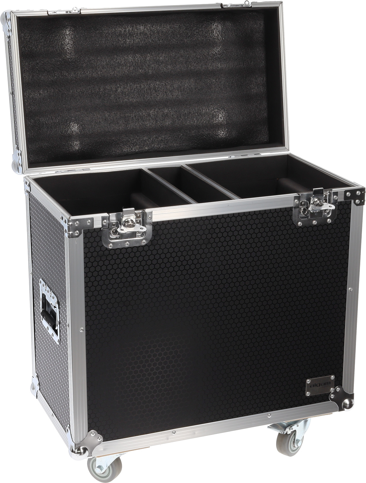 Flight case on wheels for 2 MB200