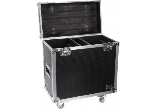 Rolling flight case for 2x MH200