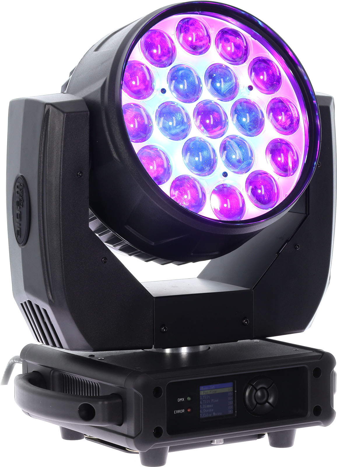 19 x 15W RGBW LED Wash Moving Head + Zoom