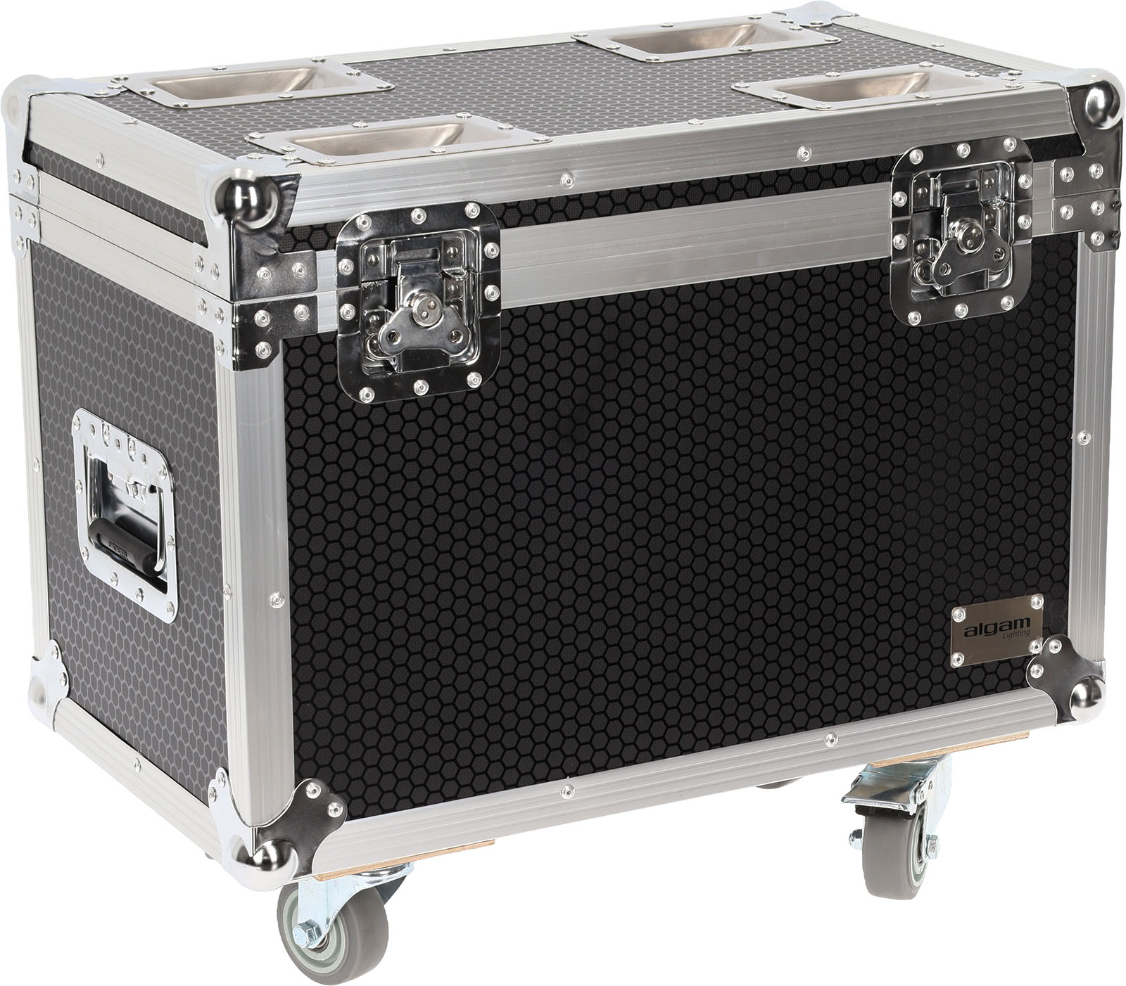 Flight-case for 2 MW19XISZ Wash zoom