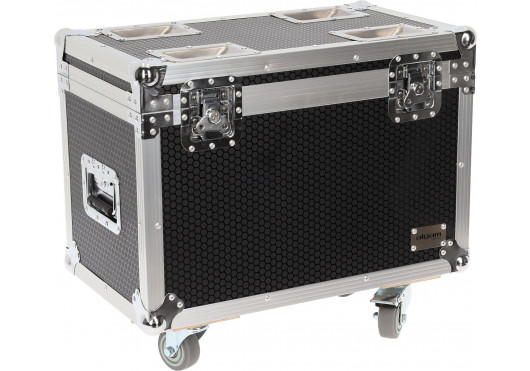 Flight-case for 2 MW19XISZ Wash zoom