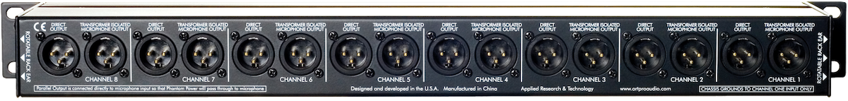 Eight Channel Mic Splitter