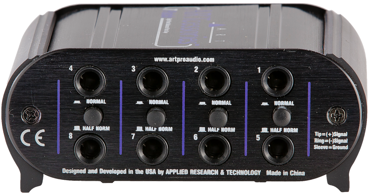 Eight Point Balanced Patch Bay