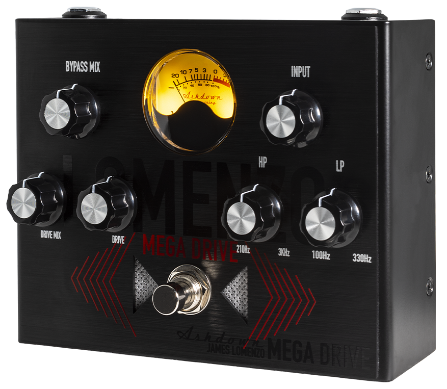 James LoMenzo Mega Drive Bass Drive Pedal