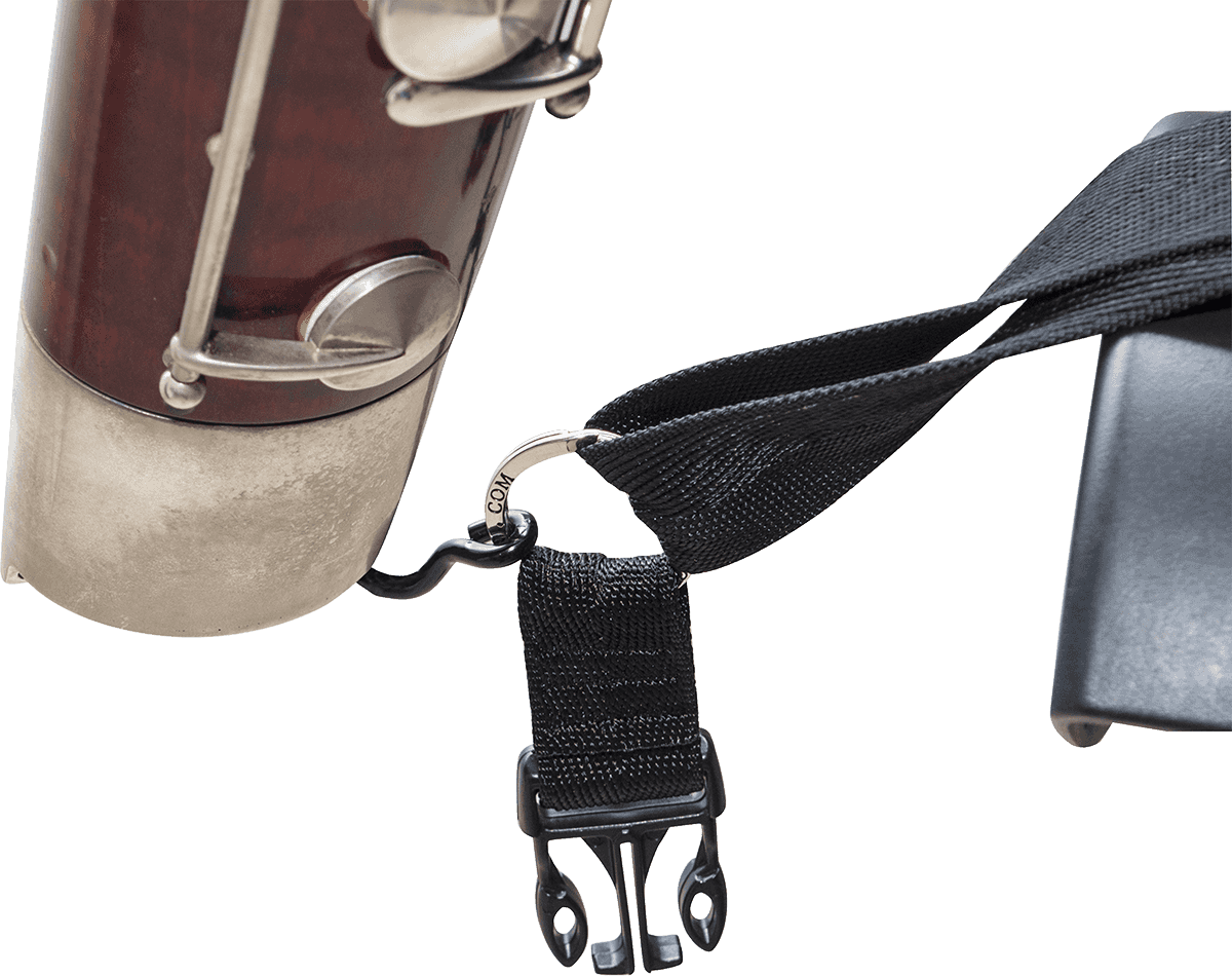 Bassoon cord 2 in 1 shoulder + seat - metal hook