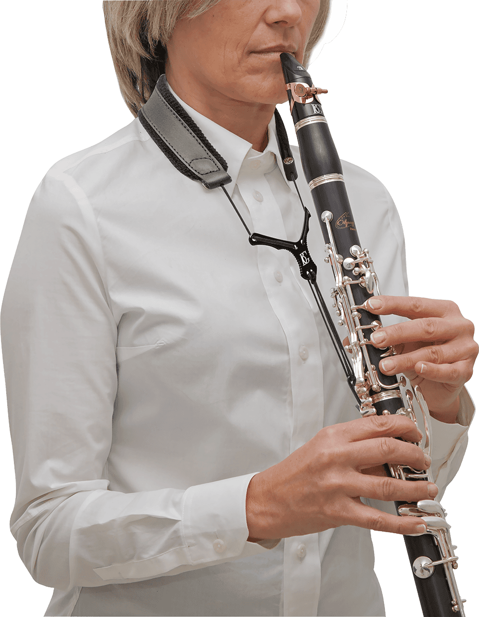 Zen elastic leather cord for clarinet