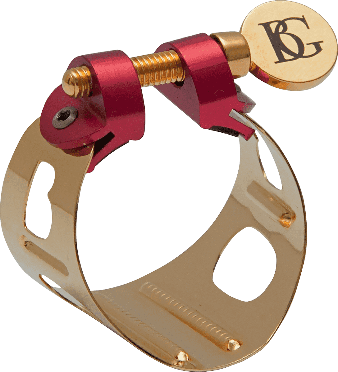 Ligature Duo gold lacquered - soprano sax 
