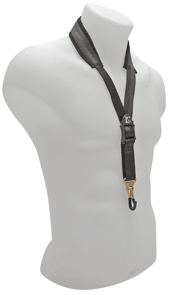 Strap comfort for sax - metal snap hook - size XL