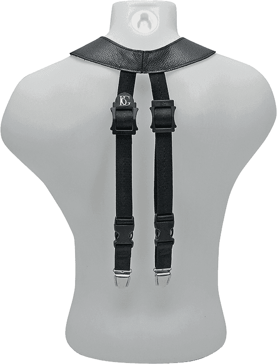 Yoke à bretelles for sax - snap hook