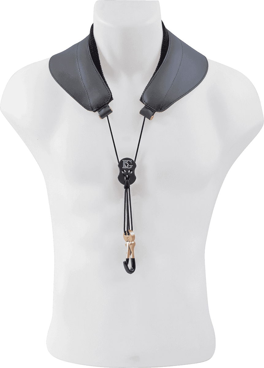 Yoke for sax - metal carabiner XL