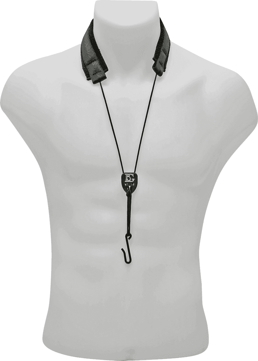 Strap nylon for sax - metal hook