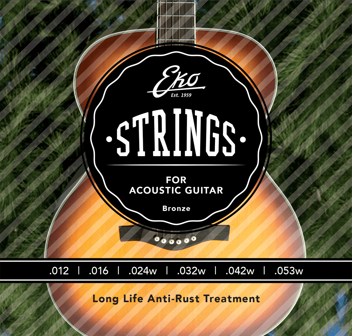12-53 acoustic guitar strings