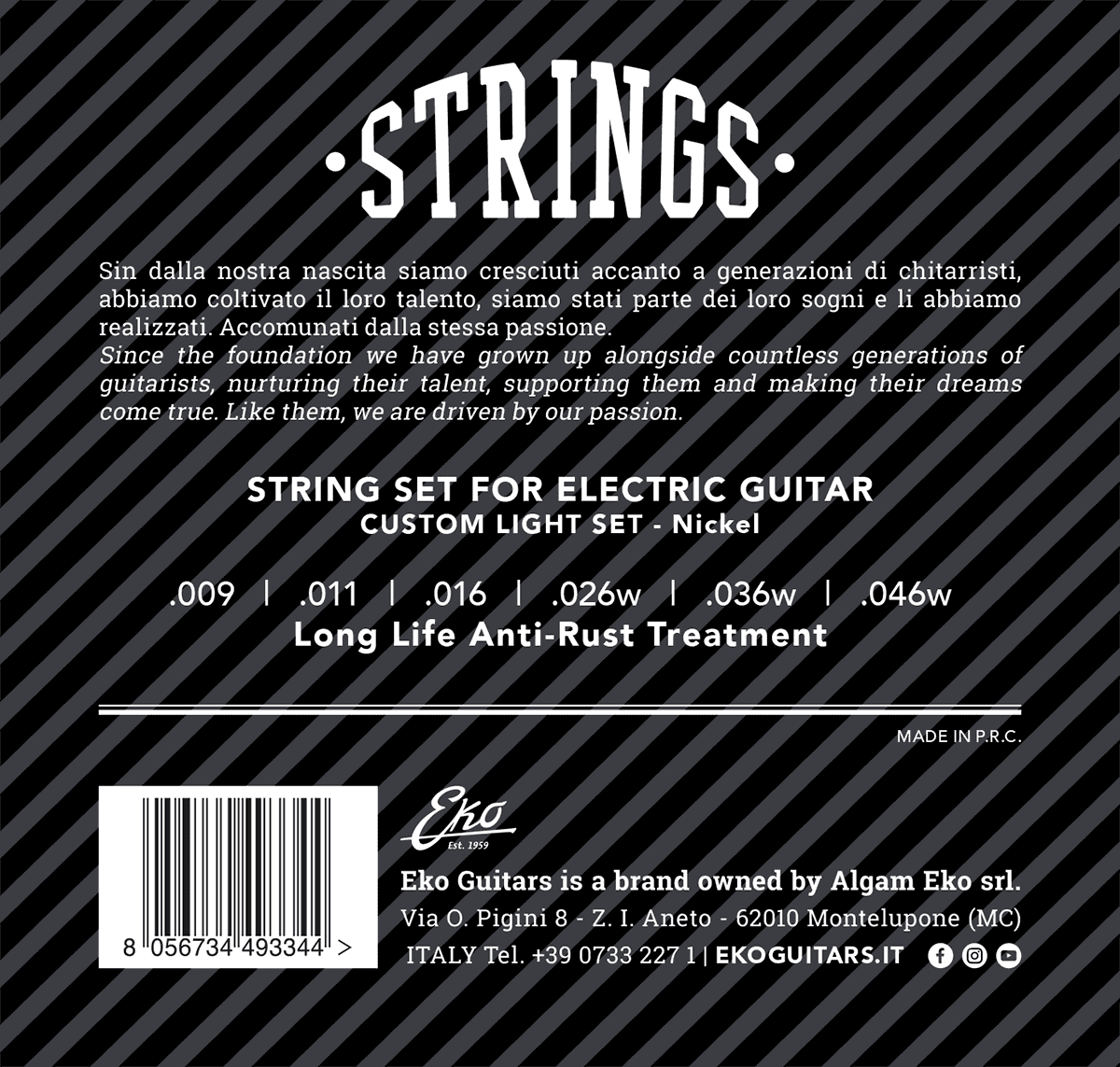 09-46 Electric guitar strings