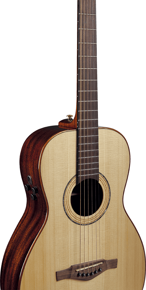 All Solid Parlor with Fishman Flex Blend Solid Italian Spruce Top