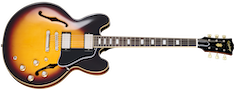 1962 ES-335 Reissue Vintage Burst