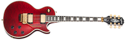 Alex Lifeson Les Paul Custom Axcess Quilt (Incl. Hard Case) Ruby