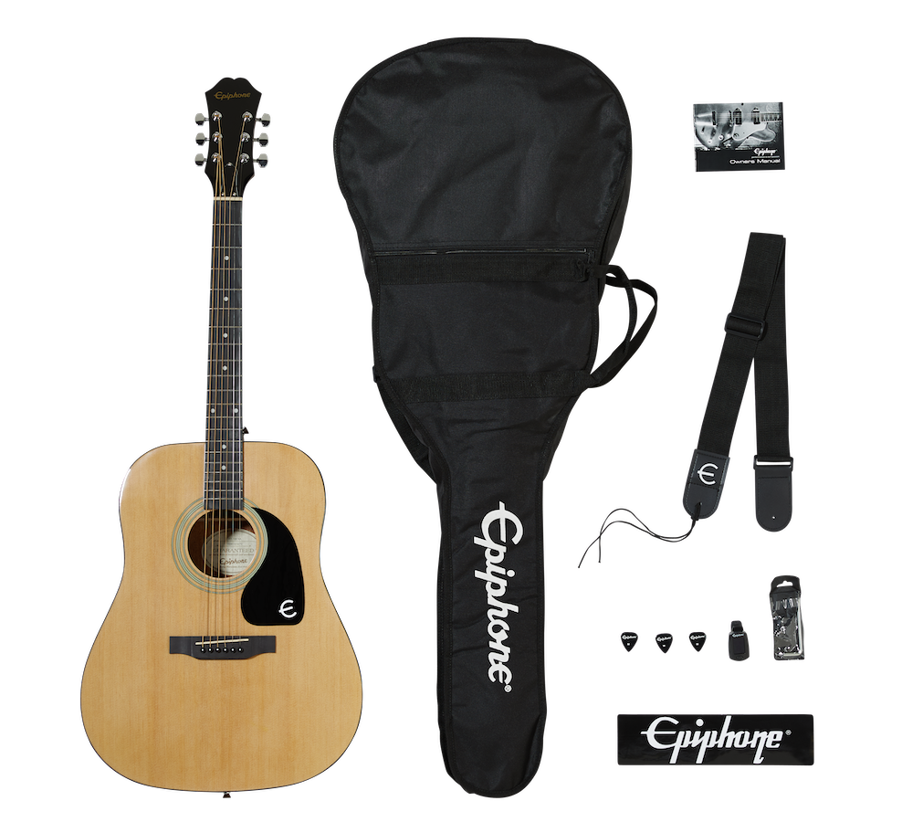 Songmaker Acoustic Guitar Player Pack Natural