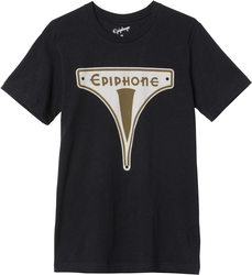 Epiphone Vintage Badge Tee Black Large