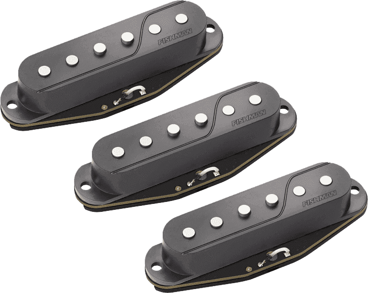 Fluence Single Width Pickup Sets Black