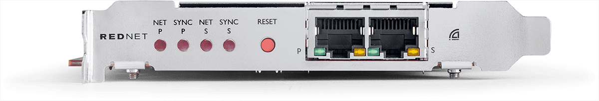 Ultra-low latency, high-channel-count PCIe Dante interface