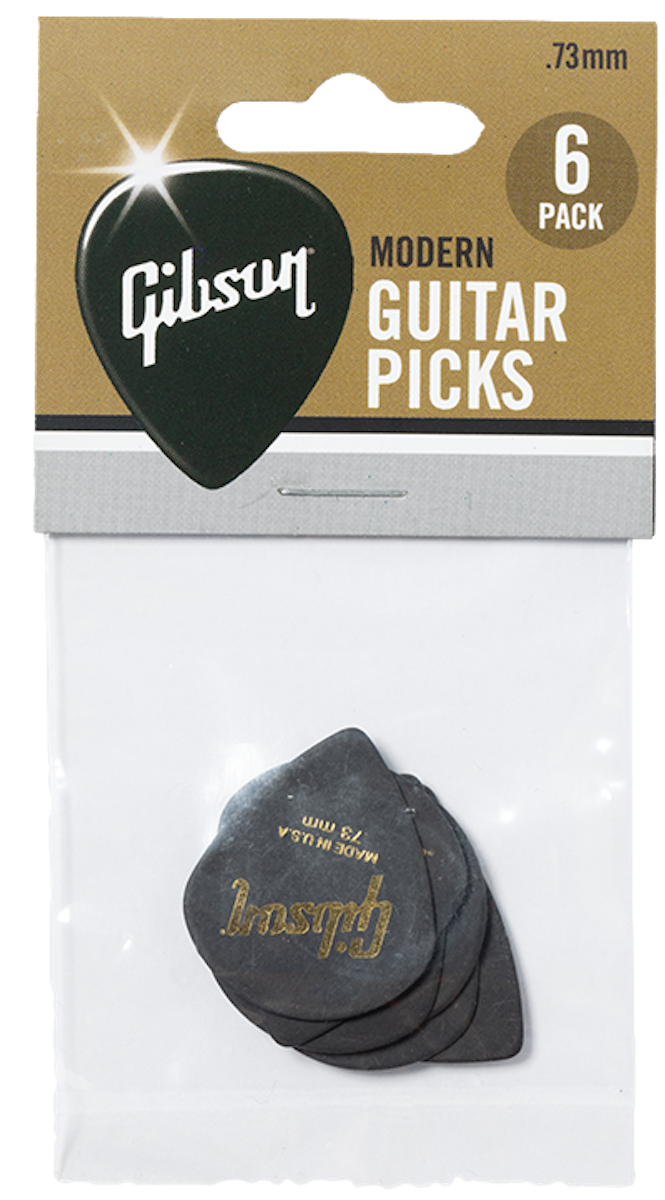 Modern Guitar Picks, 6-Pack, .73mm