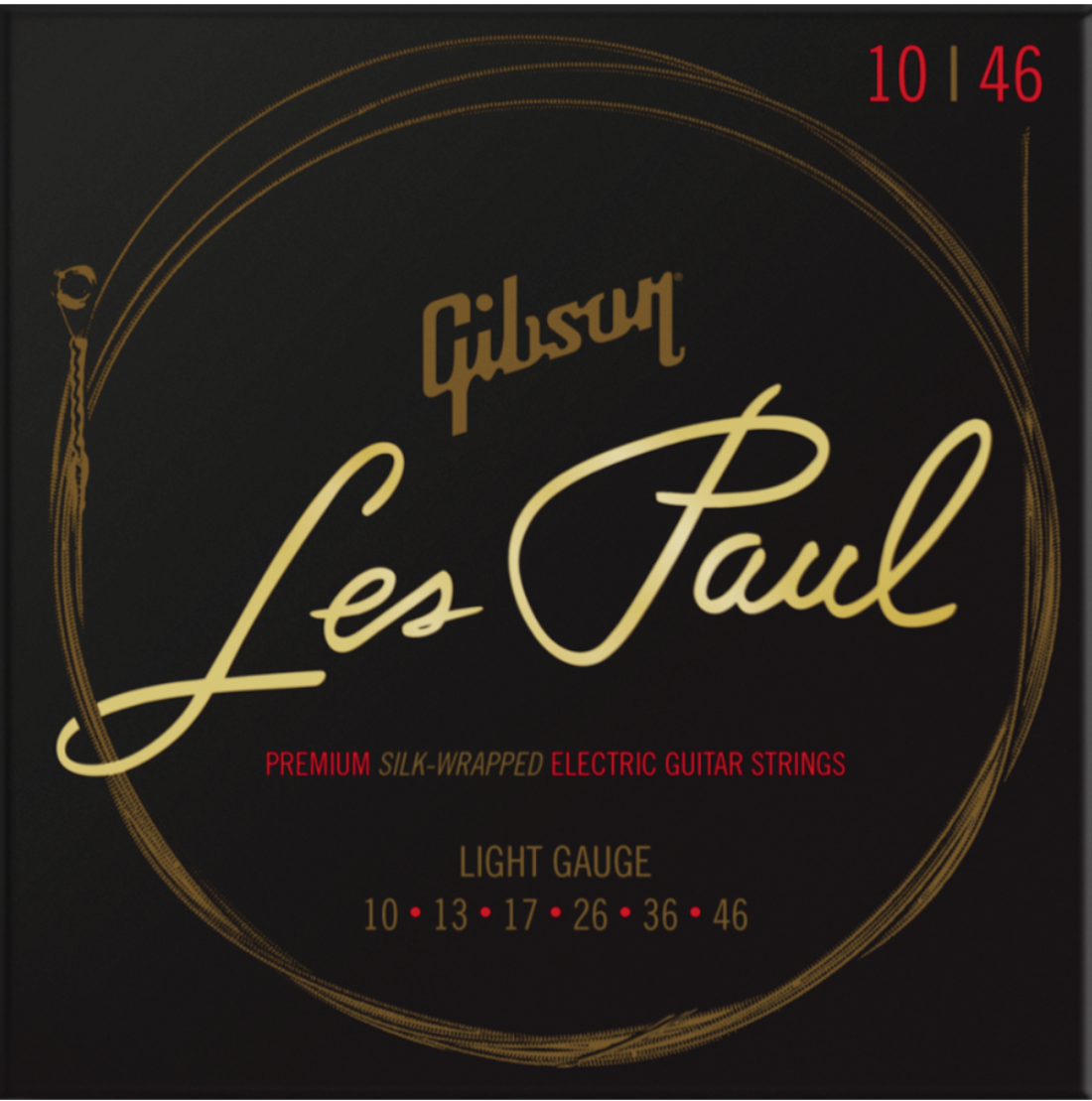 10-46 Les Paul Premium Electric Guitar Strings Light