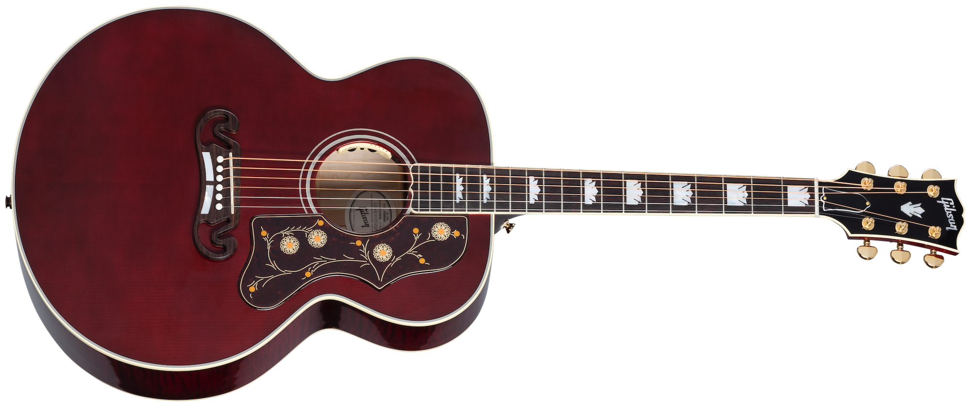 SJ-200 Standard Maple Wine Red