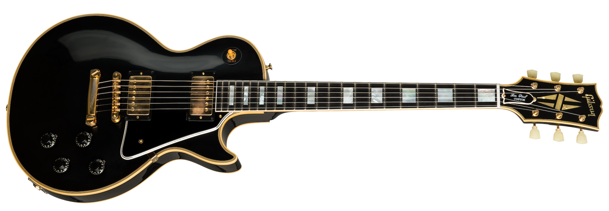 1957 Les Paul Custom Reissue 2-Pickup VOS Ebony