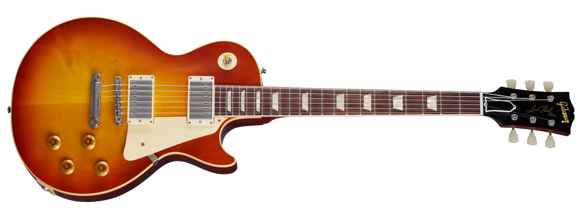 1958 Les Paul Standard Reissue Ultra Light Aged Washed Cherry Sunburst