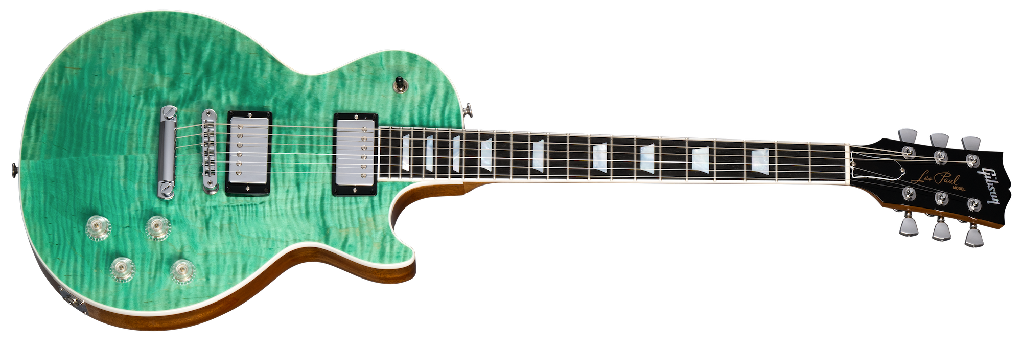 Les Paul Modern Figured Seafoam Green