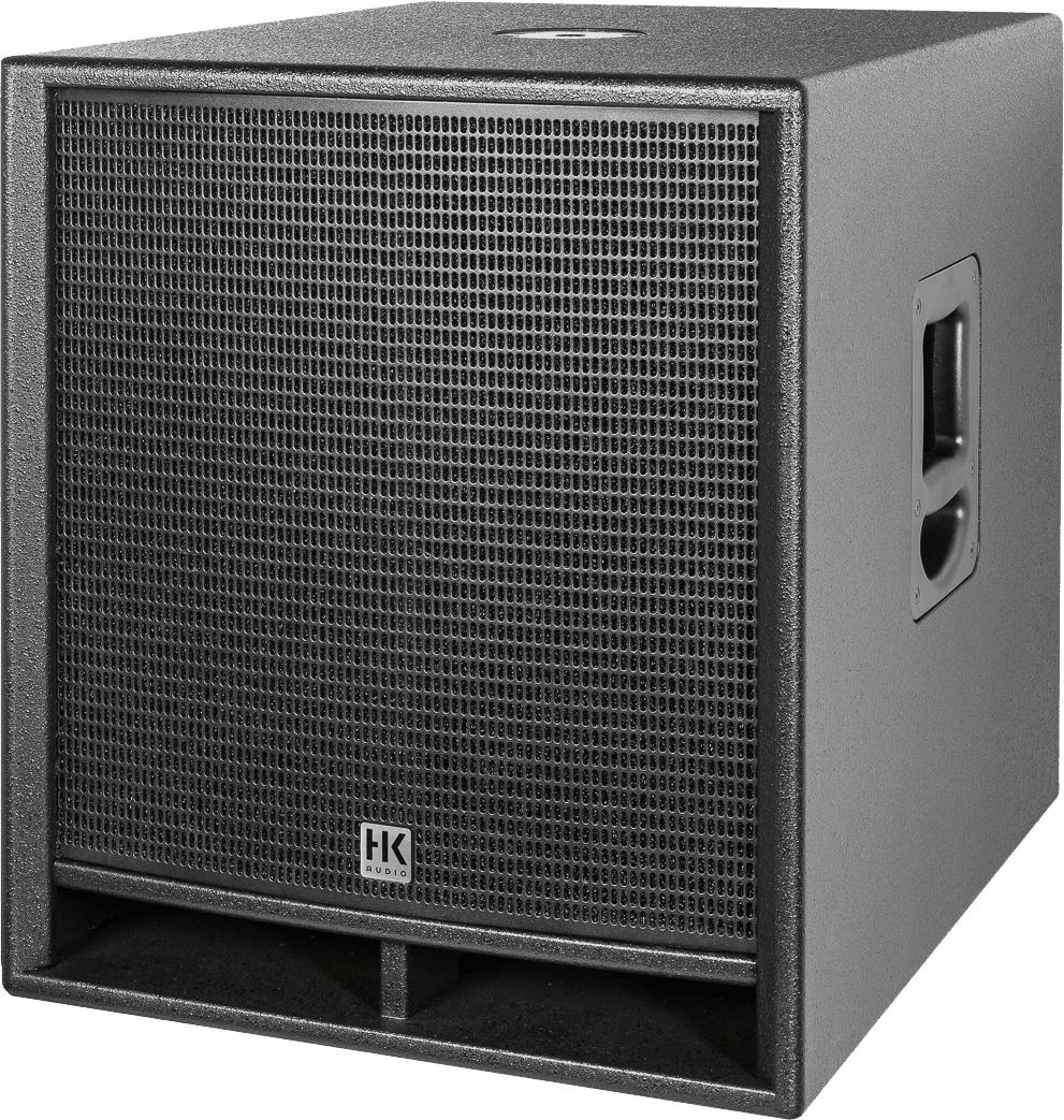 Active 18″ bass reflex subwoofer