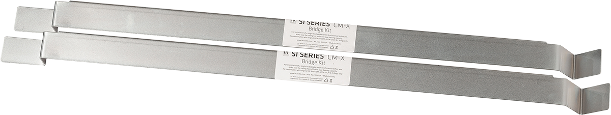 Rails (pair) for ceiling mount