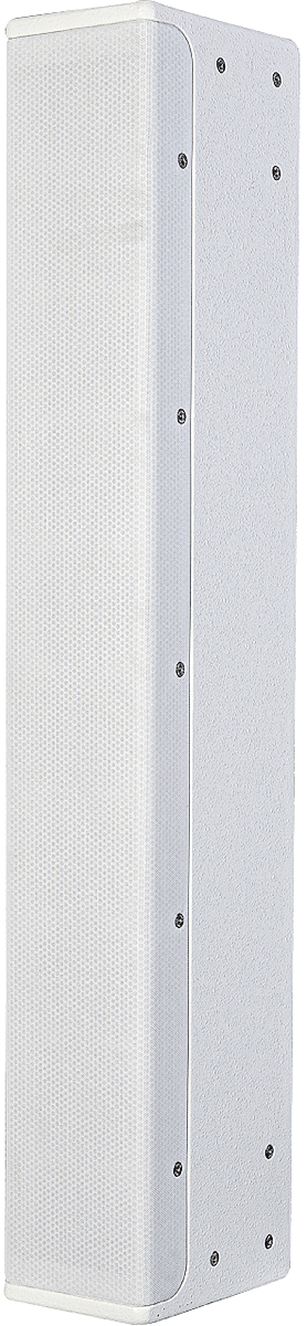 IP66 column 100° x 5° with wall mount, white