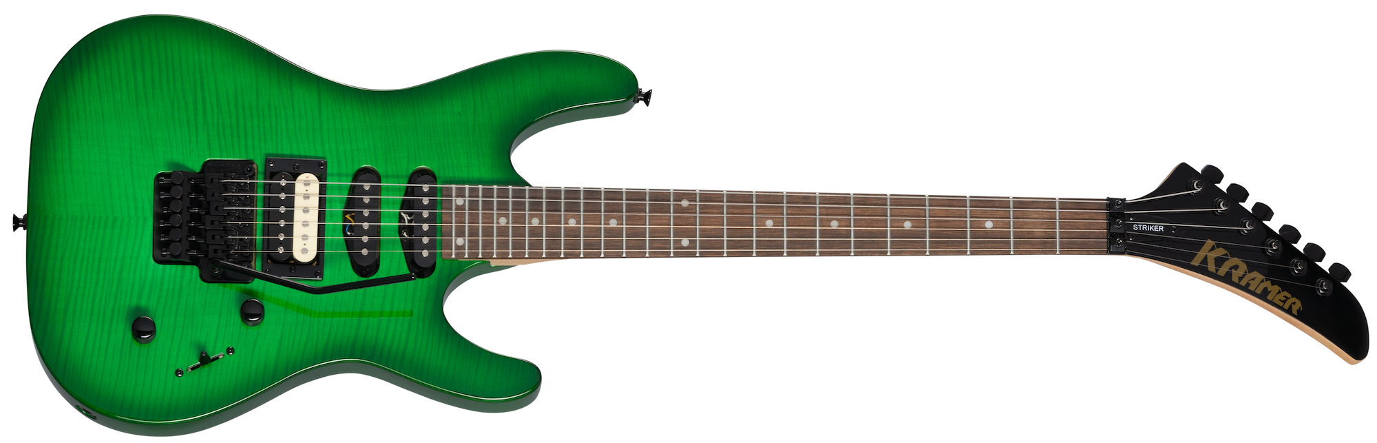 Striker Figured HSS (Floyd Rose Special) Wild Ivy