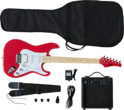Focus Electric Guitar Player Pack Red
