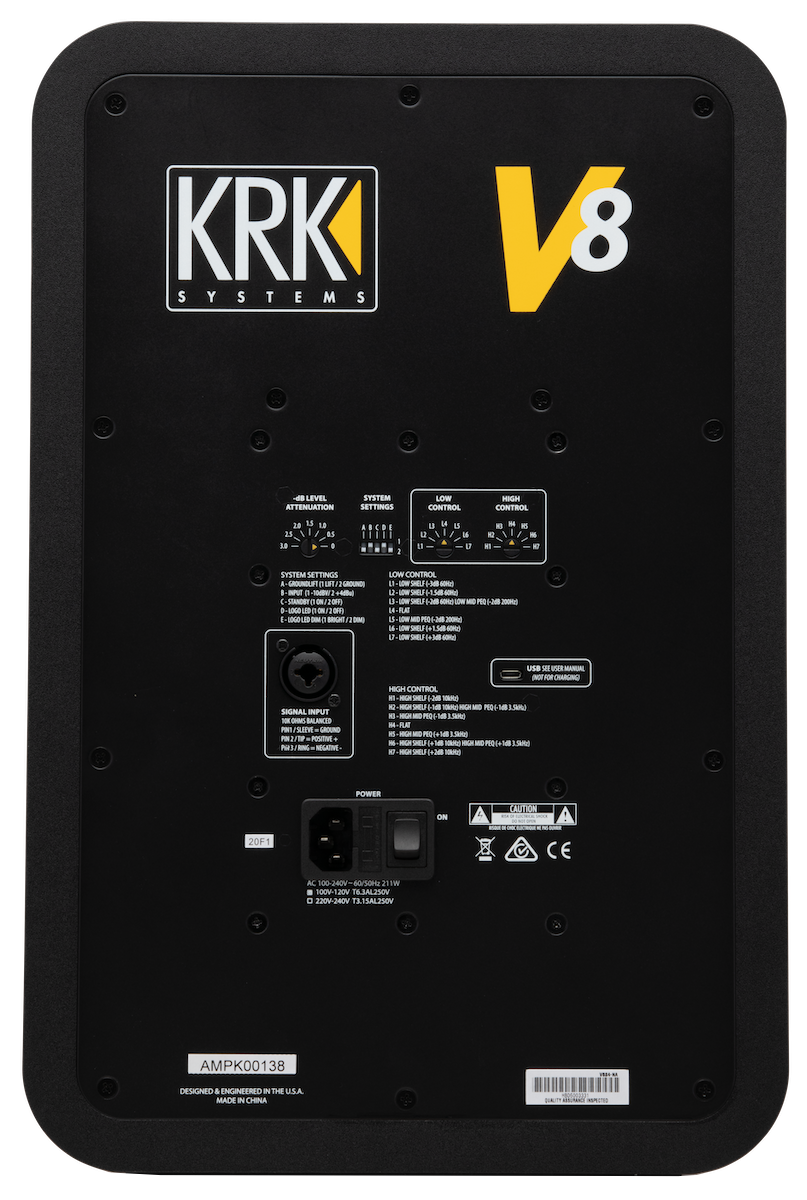 V8 Series 4 Powered Reference Monitor