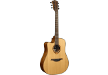 Lefty dreadnought cutaway electro