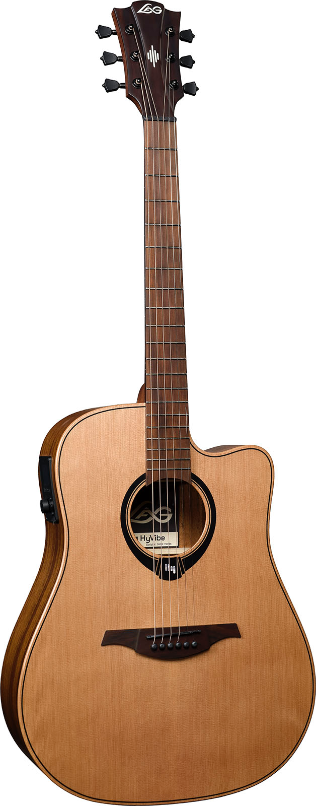 HyVibe 10 Dreadnought Cutaway Satin