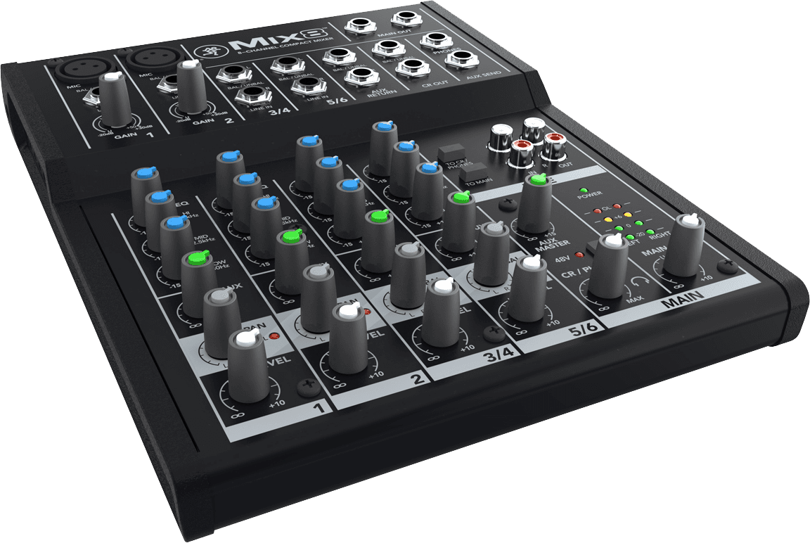 8-Channel Compact Mixer