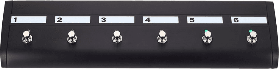 6-way Footswitch for JVM, DSL