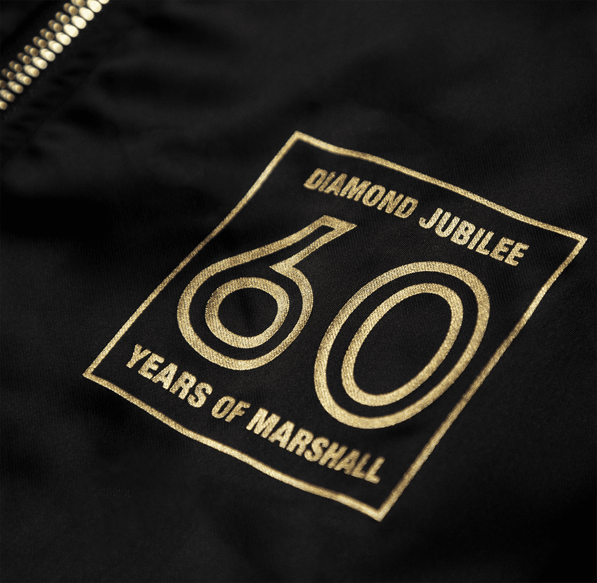 60TH ANNIVERSARY SATIN BOMBER JACKET - S