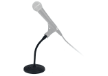 Goose neck microphone table stand