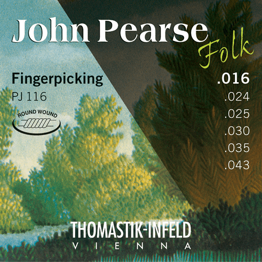 Acoustic set Folk - John Pearse - 16-43