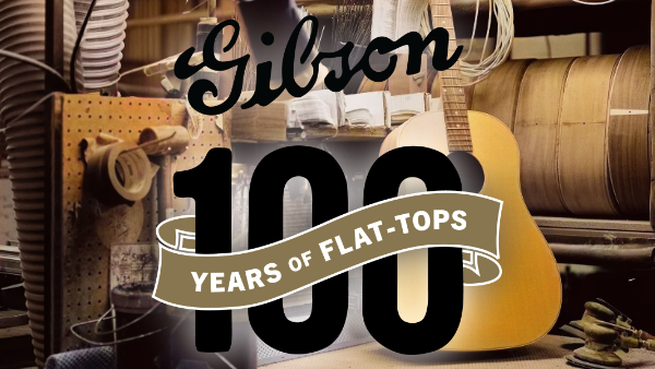 100 år med Gibsons akustiska flat-top-gitarrer